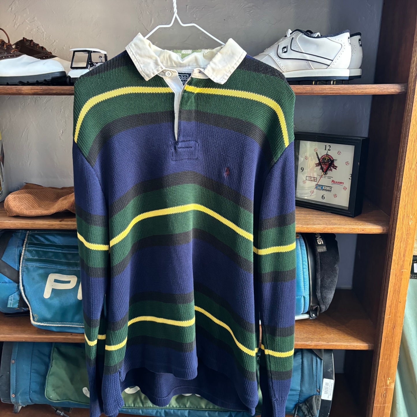 Vintage Polo knit long sleeve pullover
