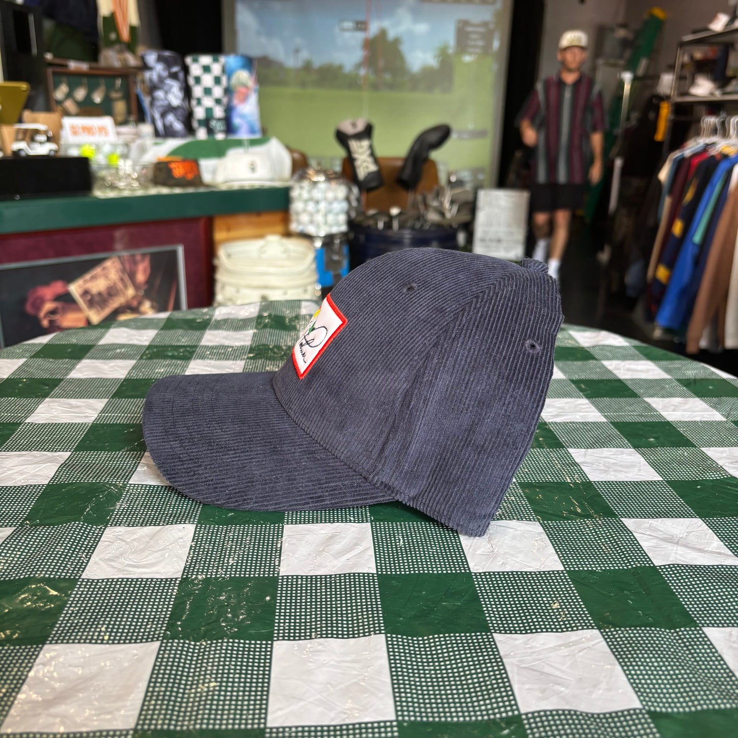 Arnold Palmer blue golf hat