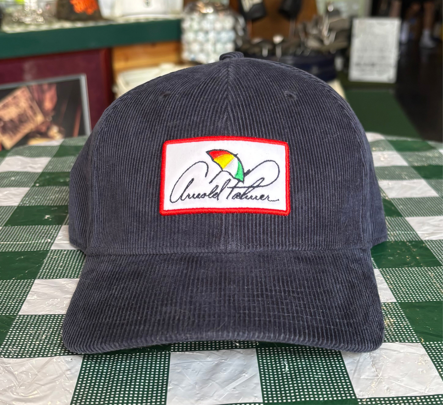 Arnold Palmer blue golf hat