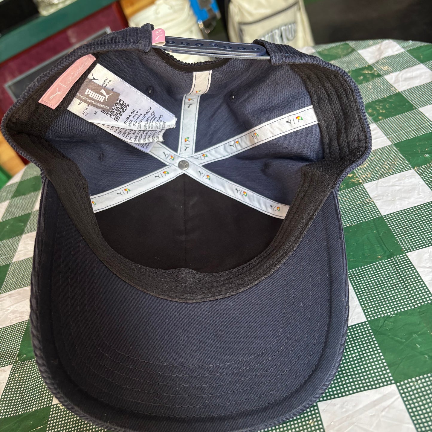 Arnold Palmer blue golf hat