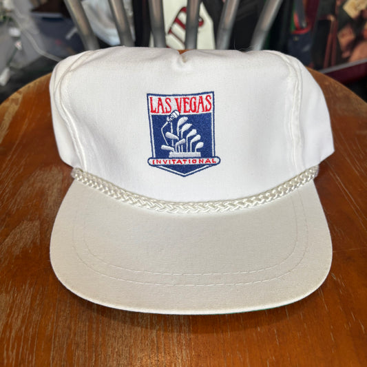 Vintage Las Vegas invitational golf leather strapback La mode