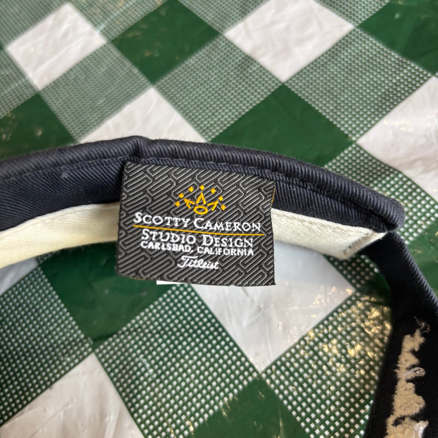 Vintage Scotty Cameron Scotty's Custom Shop Visor