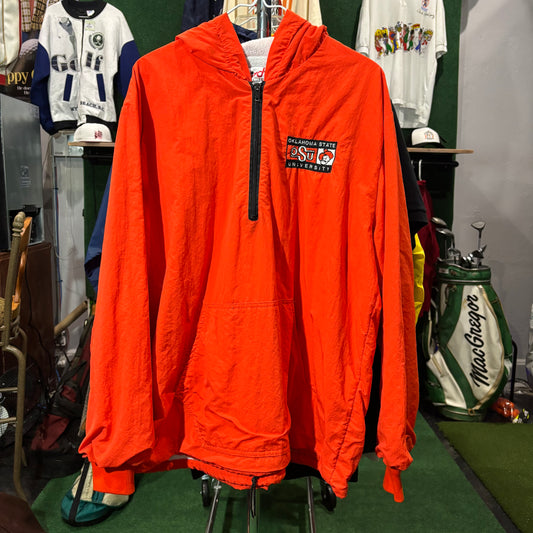 Vintage OSU Oklahoma State Cowboys pullover jacket hoodie