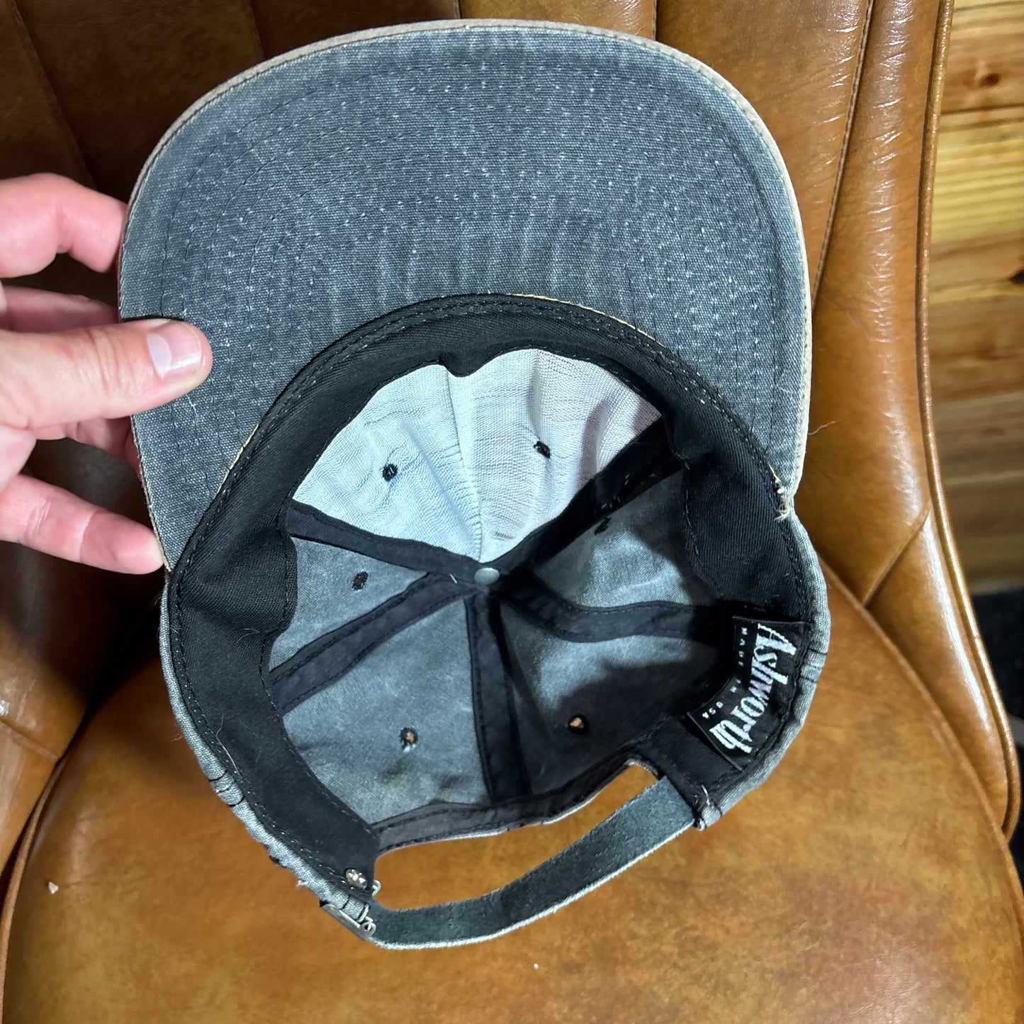 Vintage Ashworth 3 color golf hat