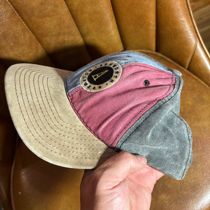 Vintage Ashworth 3 color golf hat
