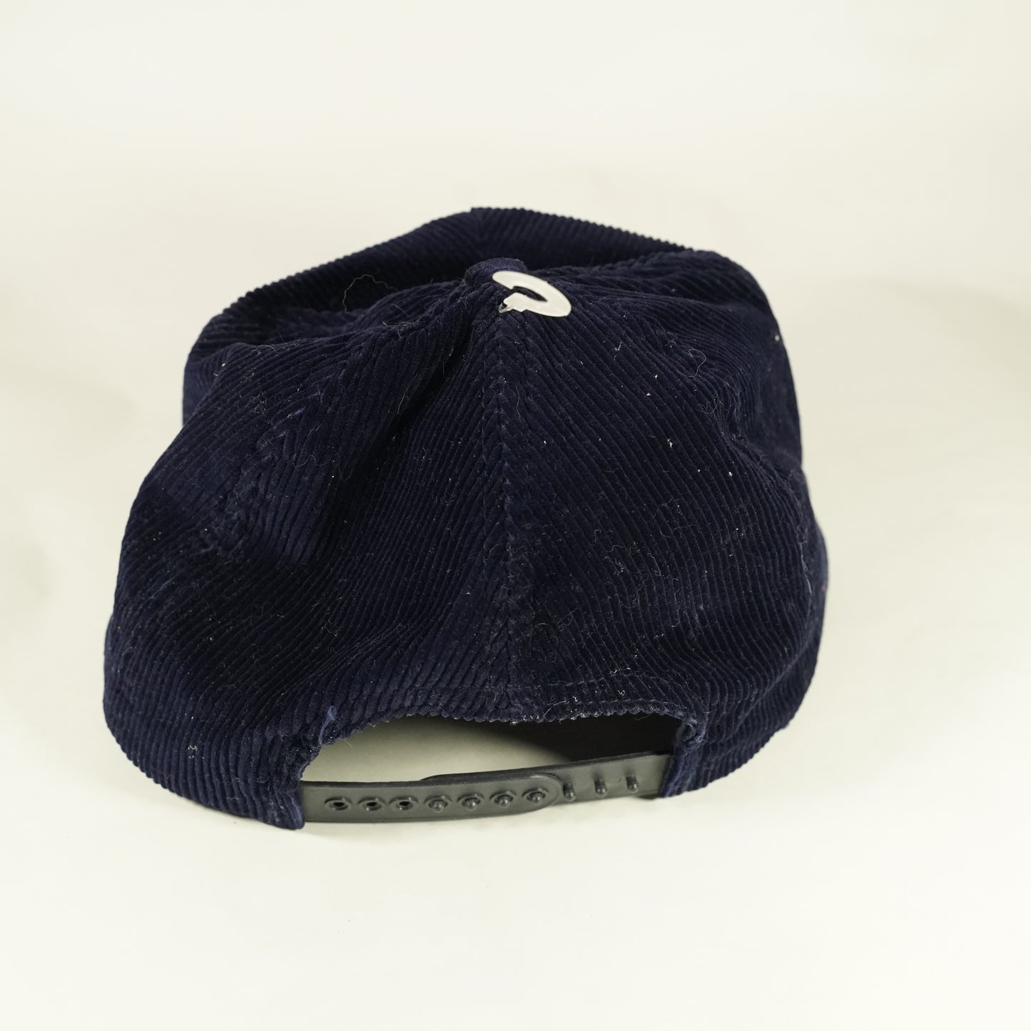 Vintage Chicago Bears Corduroy Snapback Hat Navy Blue