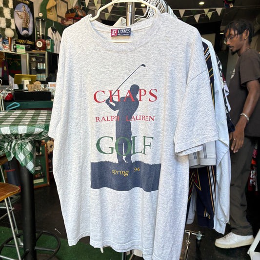 Vintage Chaps Ralph Lauren spring 1993 golf t shirt