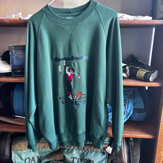 Vintage Golf embroidered sweatshirt