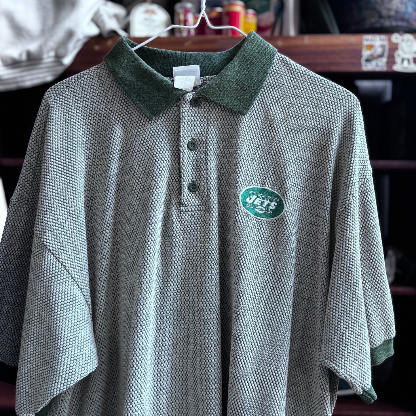 Vintage New York Jets golf polo