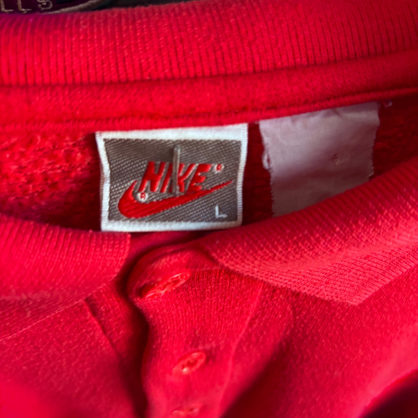 Vintage Nike Knit Longsleeve Red