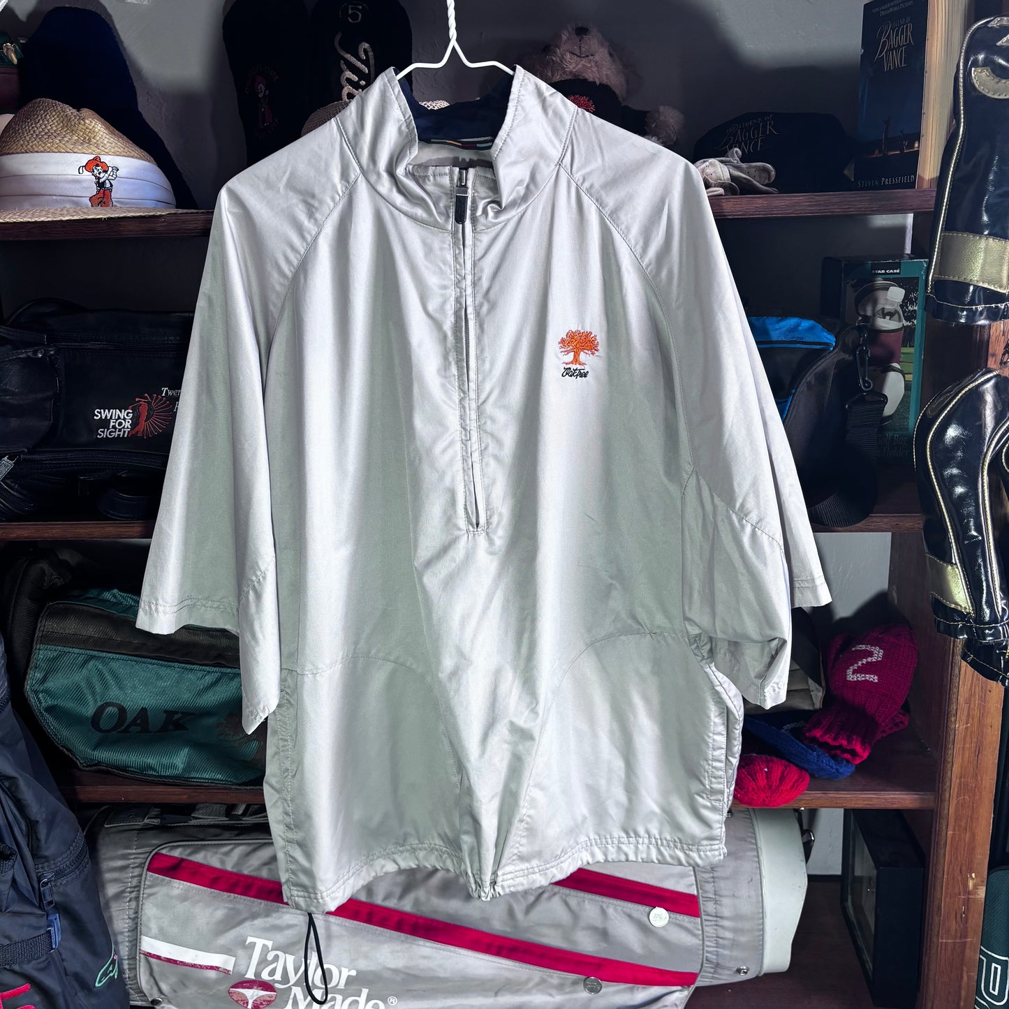 Oak Tree quarter sleeve rain gear pullover